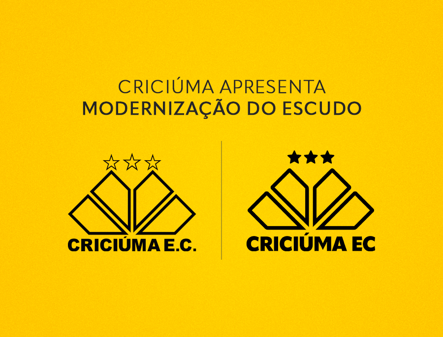 Criciúma EC: Rebranding do Escudo